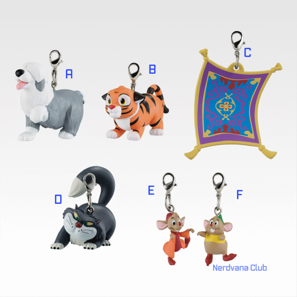 Ichiban Kuji Disney Princesas – Premio E Mini Figuras Colgantes