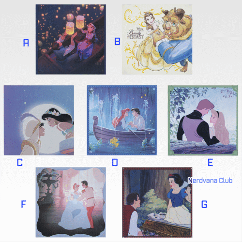 Ichiban Kuji Disney Princesas – Premio F Colección de Mini Lienzos