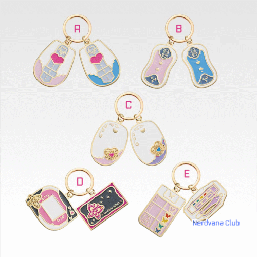 SF1519 Ichiban Kuji Forever Hearts! Premio F – Colgante Metálico