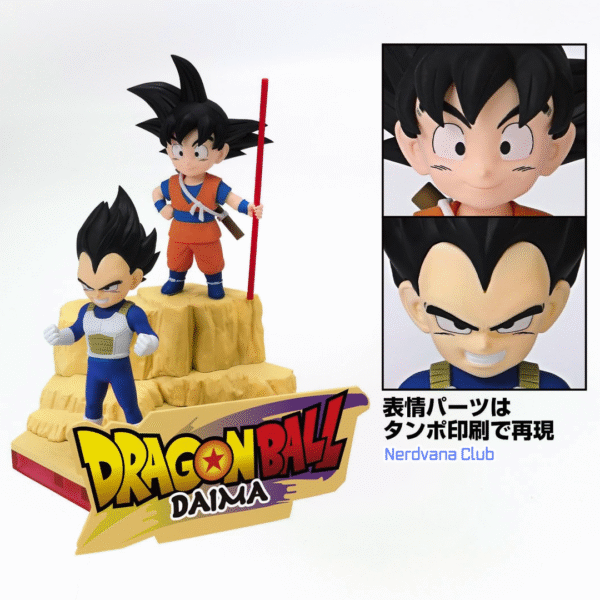Dragon Ball DAIMA Plastic Model – Son Goku (Mini) & Vegeta (Mini) - Imagen 2