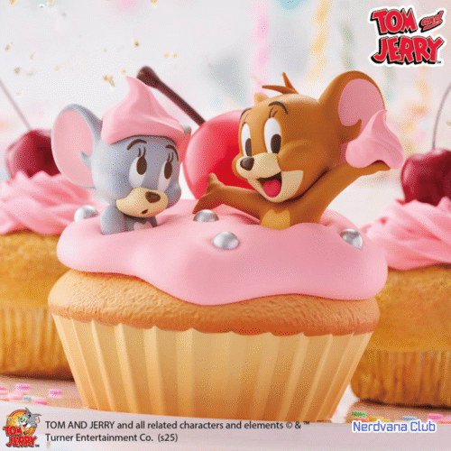 Tom y Jerry – Figura Sofvi Sweet Cupcake
