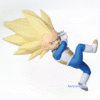 SF1565-2 Dragon Ball DAIMA – Figura con Panel Super Saiyan 3 Vegeta (Mini)