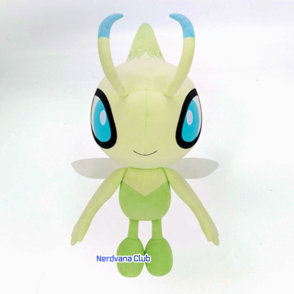 Pokémon – Peluche Súper Suave Selección de Colores Green Celebi - Imagen 2