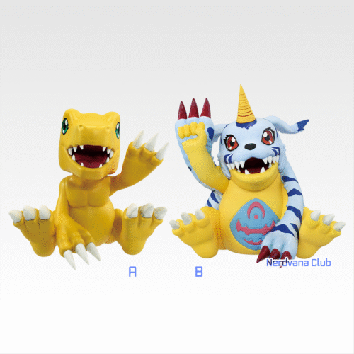 Ichiban Kuji Digimon – Premio C – Set de Figuras Agumon & Gabumon