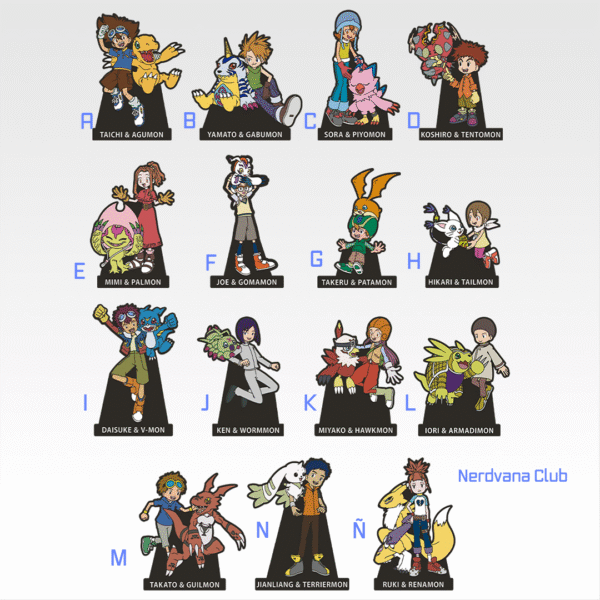 Ichiban Kuji Digimon – Premio G – Soporte de Goma