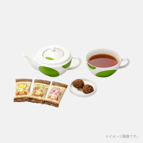 Juego de tetera y taza de Yoshi de Super Mario - Imagen 2