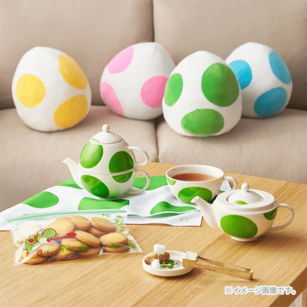 Juego de tetera y taza de Yoshi de Super Mario - Imagen 3
