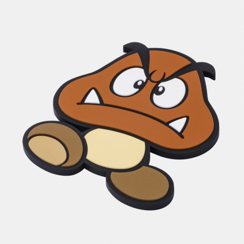 Super Mario - Posavasos de goma Goomba