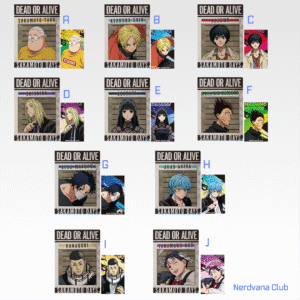 Ichiban Kuji Sakamoto Days – Premio H: Set de Clear File & Stickers
