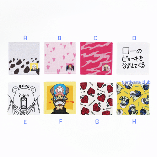 Ichiban Kuji One Piece The Unbreakable Law – Premio H: Towel Assortment