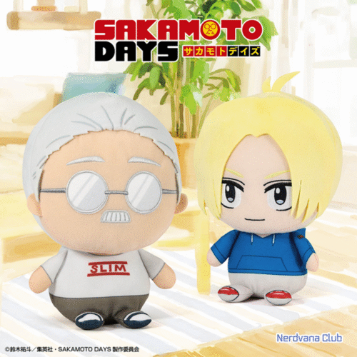 SF1687-1 Sakamoto Days – Peluche Mofugutto Sakamoto Taro & Shin Asakura