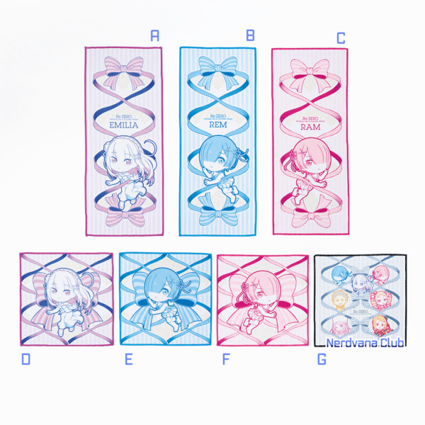 Ichiban Kuji Re:Zero – Premio F: Toalla Variada