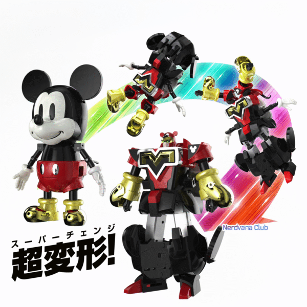 Chogokin – Super Transformación Mickey Mouse by Kunio Okawara - Imagen 5