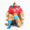 Kinnikuman – CMC NO.EX Mantaro Kinniku Traje de Combate con Protector Facial Color Original Versión Metálica