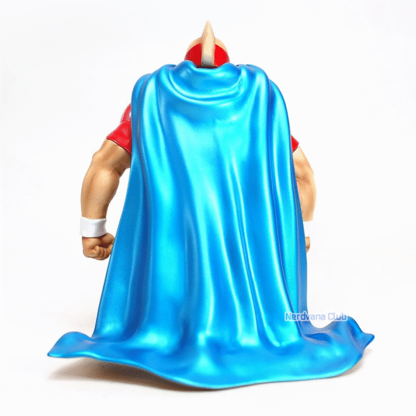 SF1760-3 Kinnikuman – CMC NO.EX Mantaro Kinniku Traje de Combate con Protector Facial Color Original Versión Metálica