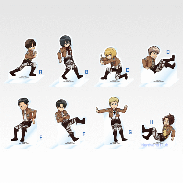 SF1790-1 Ichiban Kuji Shingeki no Kyojin – Premio H: Acrílico Stand