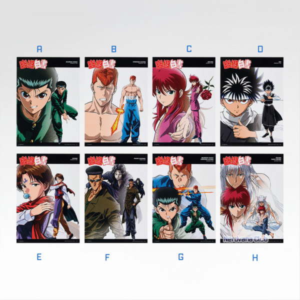 SF1919 Ichiban Kuji Yu☆Yu☆Hakusho – Premio F: Clear Poster