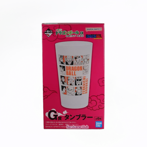 NV0044 Vaso Plástico de Dragon Ball Diseño Color Naranjo y Negro (6 Diseños al Azar) (Premio G)