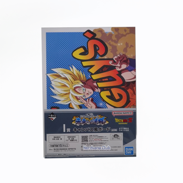 NV0081 Tablero Estilo Lienzo Diseño Dragon ball Goku Super Saiyajin "Adiós"