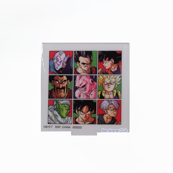 NV0127 Figura de Acrílico Dragon Ball Los Guerreros Z contra Majin Buu