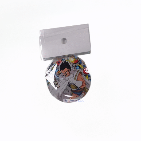 NV0128 Dragon Ball Set de Dos Chapitas (Paragus y Goku con Raditz)