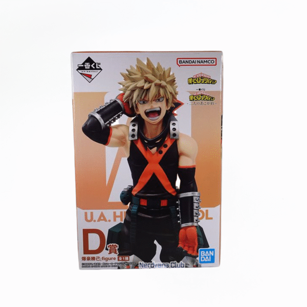 NV0144 My Hero Academia Katsuki Bakugo de Pie Riendo (Premio D)