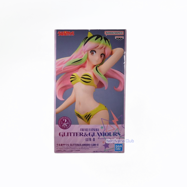 NV0256 Urusei Yatsura - Glitter & Glamours - Figura de Lum Invader 2 Cabello Rosa - (B)