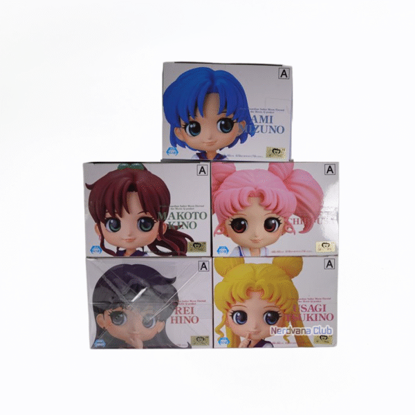 NV0293 Sairlo Moon Eternal - Set (Ami Mizuno - Makoto Kino - Rei hino - Usagi Tsukino - Chibi Usa) - Qposket