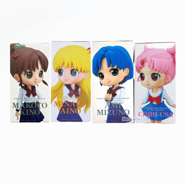 NV0295 Sairlo Moon Eternal - Set (Makoto Kino, Chibi Usa, Minako Aino, Ami Mizuno) - Qposket