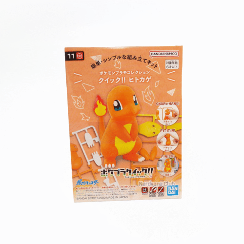 Pokemon Colección de Modelos Plásticos de Ensamble Rápido - Charmander 11