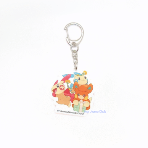 NV0313 Pokemon - Llavero de Plusle-Minun-Pawmi