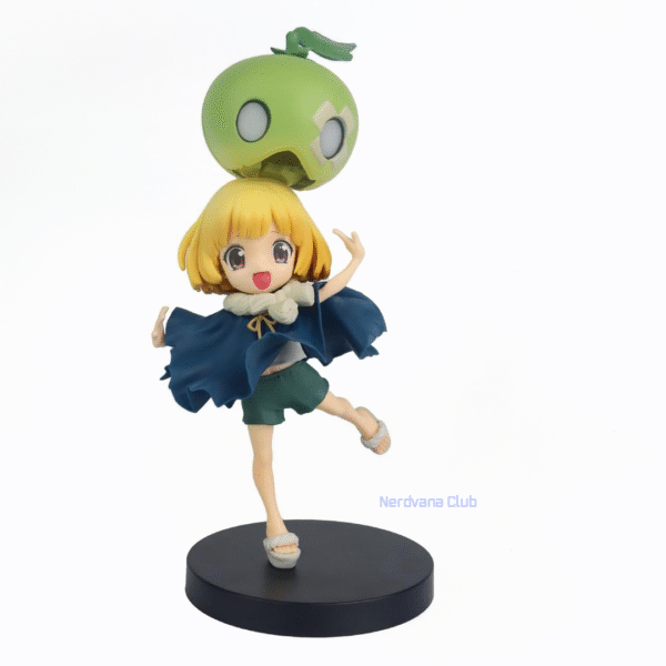 Dr. Stone - Suika con Casco Sobre su Cabeza