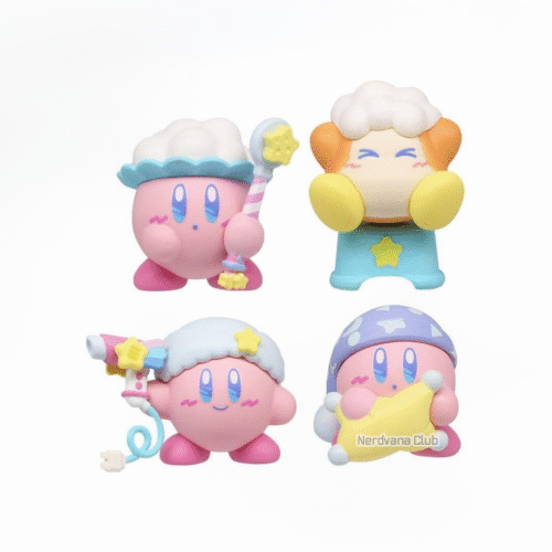 NV0354 Kirby - Set de cuatro mini figuras gachapón