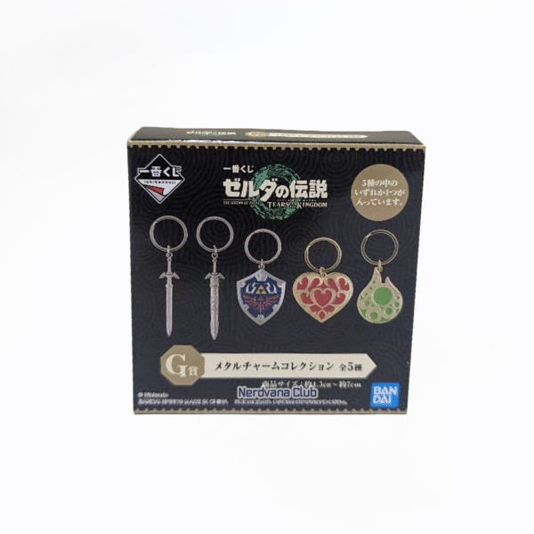 NV0392 La Leyenda de Zelda - Colección de Dijes Metálicos (5 Diseños Aleatorios) (Premio G)