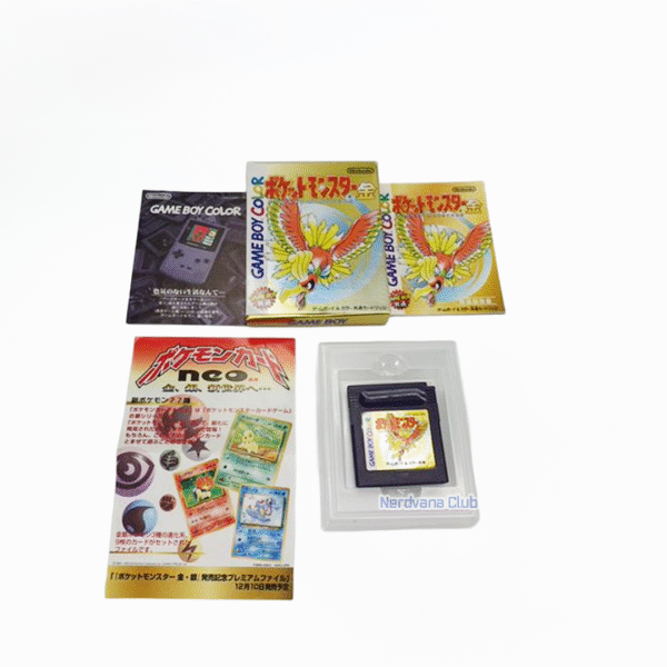 NV0781 Game Boy Color - Pokemon Oro