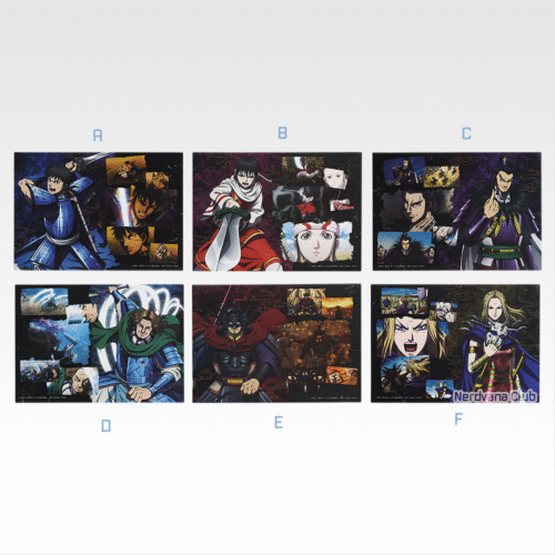 SF2008 Bandai Spirits - Kingdom - Serie general - Ichiban Kuji premio H - Lienzo estilo canvas