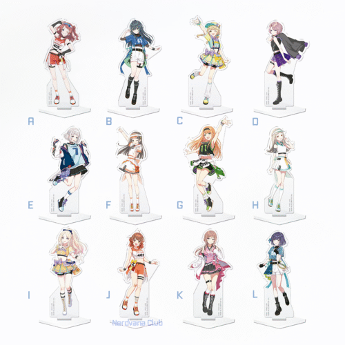 SF2049 Bandai Spirits - Gakuen Idolmaster Part2 - Serie general - Ichiban Kuji premio H - Acrílico ilustrado