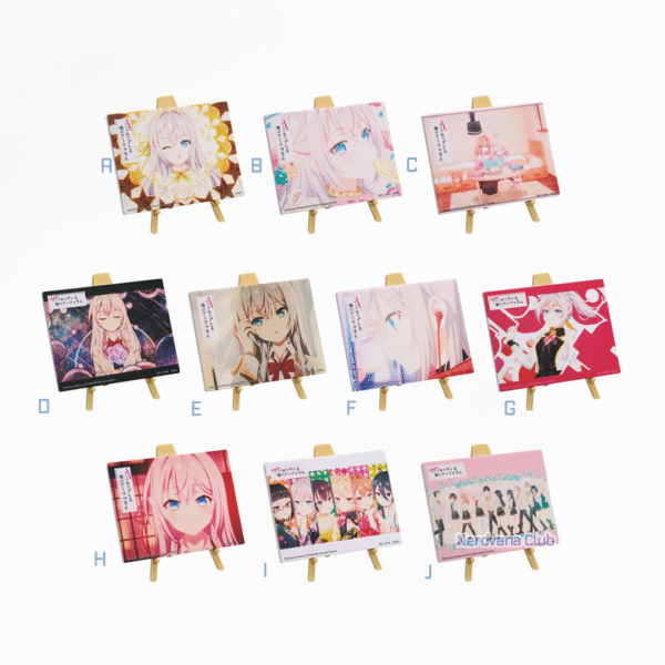 Bandai Spirits - Roshidere - Serie general - Ichiban Kuji premio E - Mini Plate con caballete