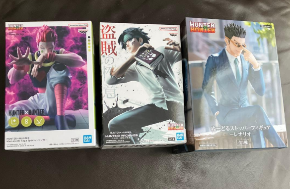 Producto Cotizado: Pack figuras HxH y Ranma 1/2