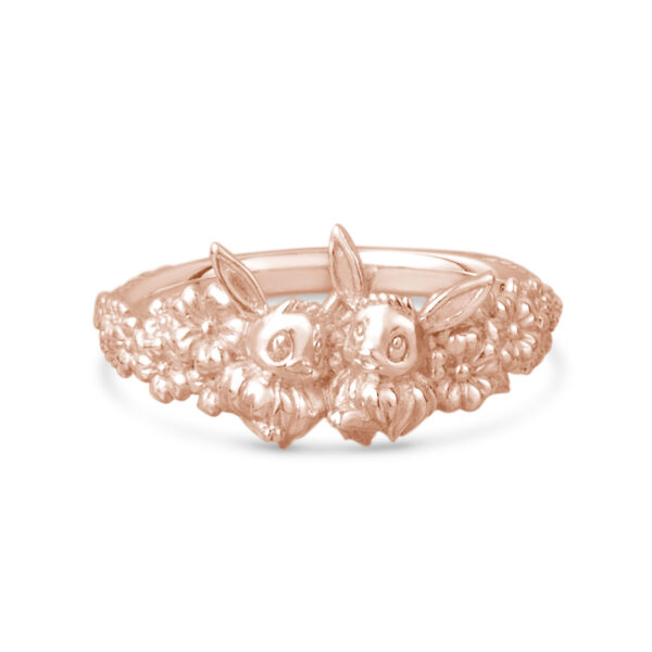 Producto Cotizado: Pokémon - Eevee Flower Ring Silver (Pink Gold)