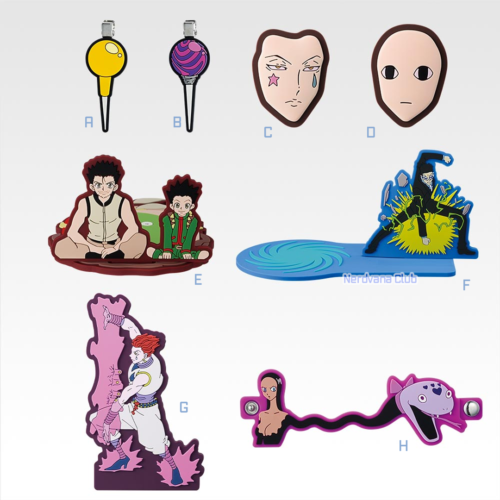 SF2115 Bandai Spirits - Hunter × Hunter X-Day - Serie general - Ichiban Kuji premio J - Rubber Collection