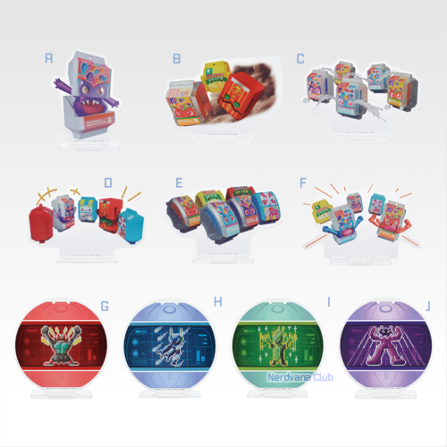 Bandai Spirits - Kamen Rider Zetsu & Gav - Serie general - Ichiban Kuji premio F - Acrylic Stand