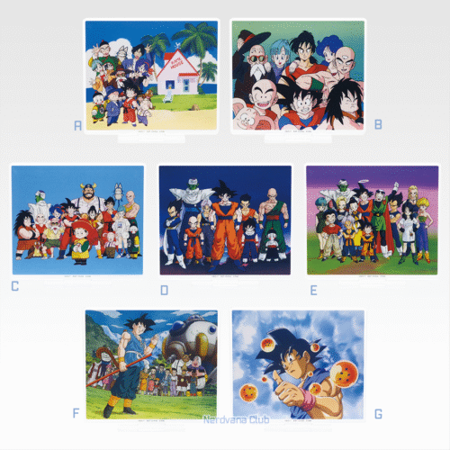 SF2169 Bandai Spirits - Dragon Ball - Varios personajes - Dragon Ball Snap Collection 2 - Premio E - Acrílico (Acrylic Stand)