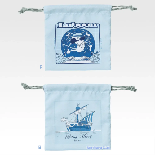 SF2315 Ichiban Kuji - One Piece - Varios personajes - Dramatic Memories - Bolsa tipo cordón / Kinchaku (Premio G)