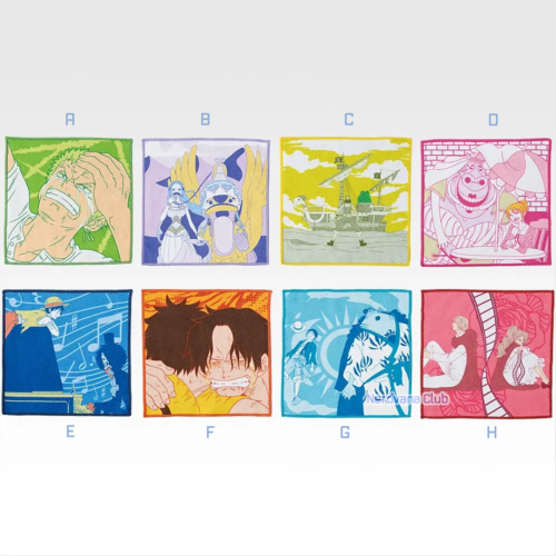 SF2316 Ichiban Kuji - One Piece - Varios personajes - Dramatic Memories - Colección de toallas (Premio H)