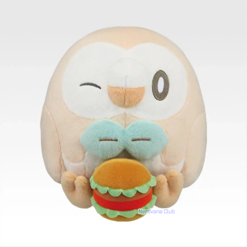 SF23345 Ichiban Kuji - Pokemon - Rowlet - Bienvenidos al Restaurante “Peace” - Peluche (Premio C)
