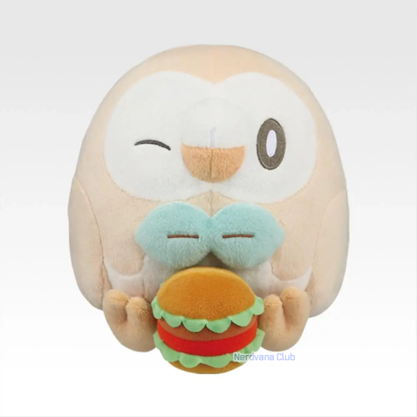SF23345 Ichiban Kuji - Pokemon - Rowlet - Bienvenidos al Restaurante “Peace” - Peluche (Premio C)