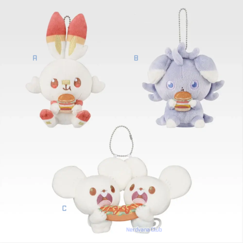 SF23348 Ichiban Kuji - Pokemon - Bienvenidos al Restaurante “Peace” - Mascota de peluche (Premio F)