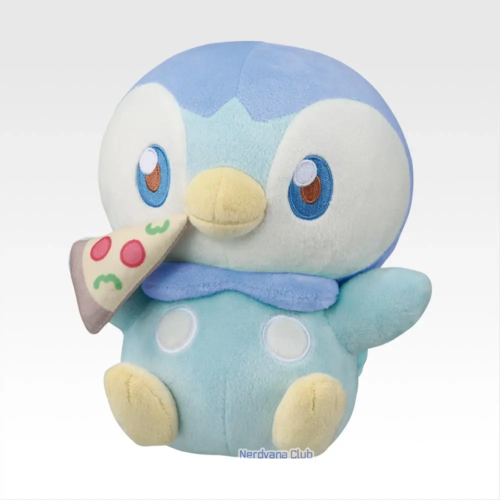 SF23353 Ichiban Kuji - Pokemon - Piplup - Bienvenidos al Restaurante “Peace” - Peluche (Premio Last One)