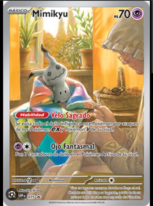 Producto Cotizado: Pack cartas pokémon (Ditto, Snorlax, Mimikyu)